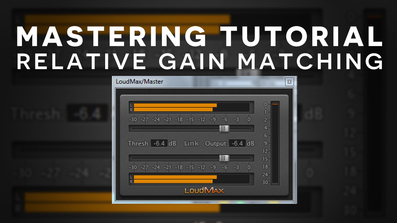 Mastering Tutorial: Relative Matching in Ableton -