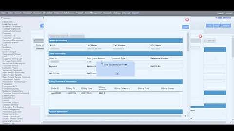 how to use invoice and payment navigation button