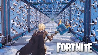 *NEW* FORTNITE TEMPLE RUN IMPOSSIBLE ICE TRAP DEATH RUN CHALLENGE!