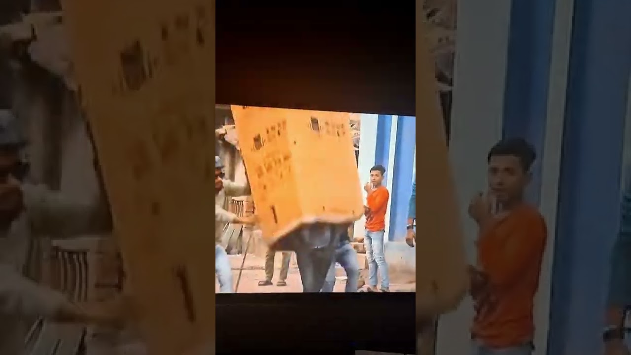 BOX WRAPPING PEOPLE PRANK