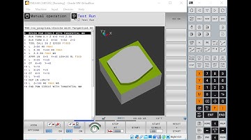Heidenhain TNC640 - Programming of Contours | Circle CT with tangential connection - Tutorial 12