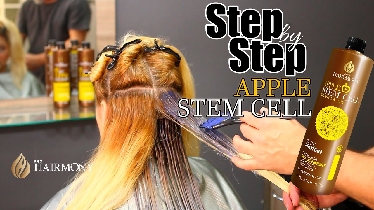 APPLE STEM CELL PROTEIN - STEP BY STEP