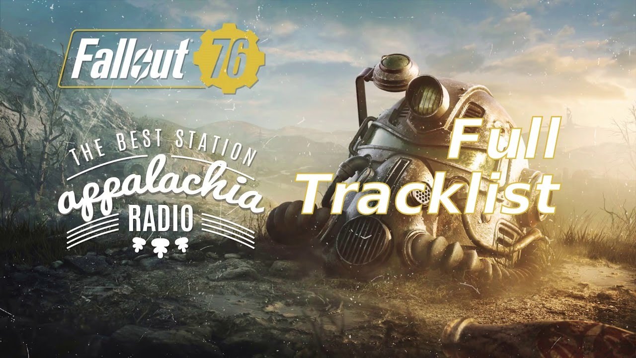 Fallout 76 - Appalachia Radio - Complete Tracklist