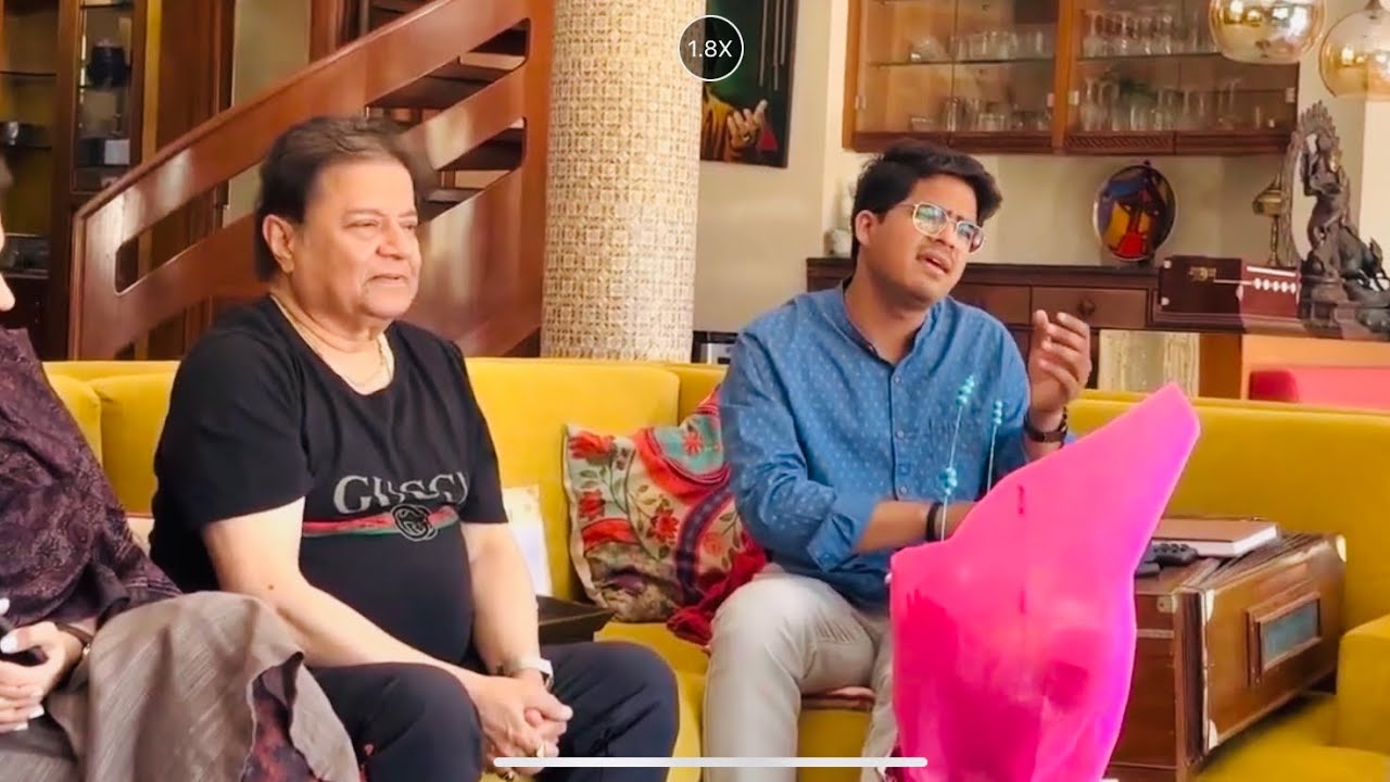 Jabse Gaye Hain Aap  Diwakar Meena With Anup Jalota  Live  GHazal