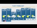 Latest forecast | Mostly cloudy, showery Mother&#39;s Day ahead; drier for Monday