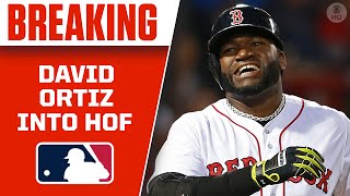 David Ortiz Elected to Baseball Hall of Fame | CBS Sports HQ