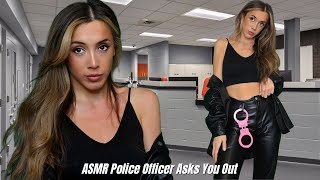 ASMR Police Officer Asks You Out While ARRESTING You | soft spoken screenshot 1