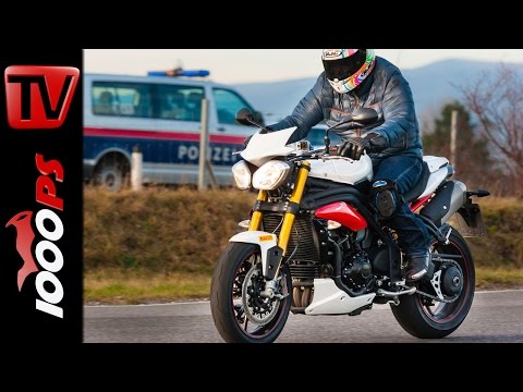 Triumph Speed Triple R 2015  Test, Onboard, vgl. Tuono 1100 Triumph Speed Triple R 2015  Test, Onboard, vgl. Tuono 1100