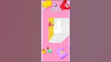 paper fold gameplay video level -  #yaretagaming #short