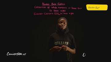 SS1 | Mathematics | Number base system | Conversion of whole numbers in base ten to base eight | 3
