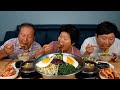 아삭한 열무김치 직접 담궈 만든 열무 보리비빔밥!! (Young Radish Kimchi and Barley Bibimbap) 요리&먹방!! - Mukbang eating show