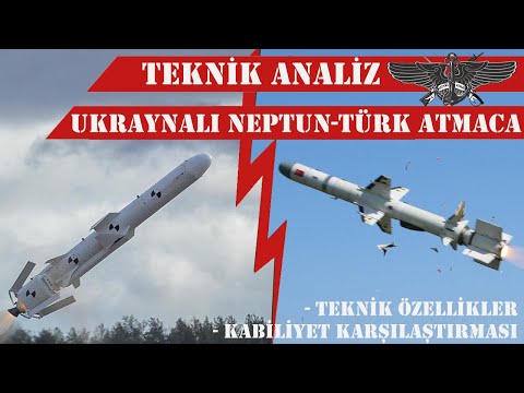 Atmaca ve Neptun Gemisavar Güdümlü Mermilerinin Teknik Karşılaştırması | Hangisi Daha Güçlü?