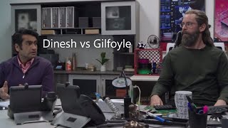 Dinesh vs Gilfoyle | Silicon Valley | All scenes Season 1-6