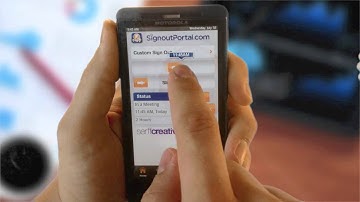 Employee Signout Intro Video