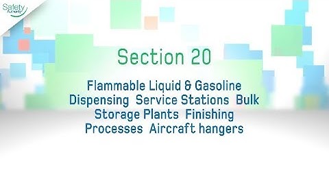 Section 20 (Flammable Liquid & Gasoline Dispensing...) - 2015 BC Electrical Code Change
