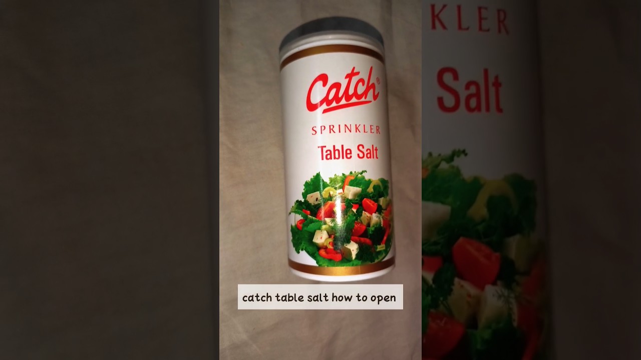Catch Table Salt How To Open youtubeshort tranding viral youtube Catch Table Salt How To Open youtubeshort tranding viral youtube