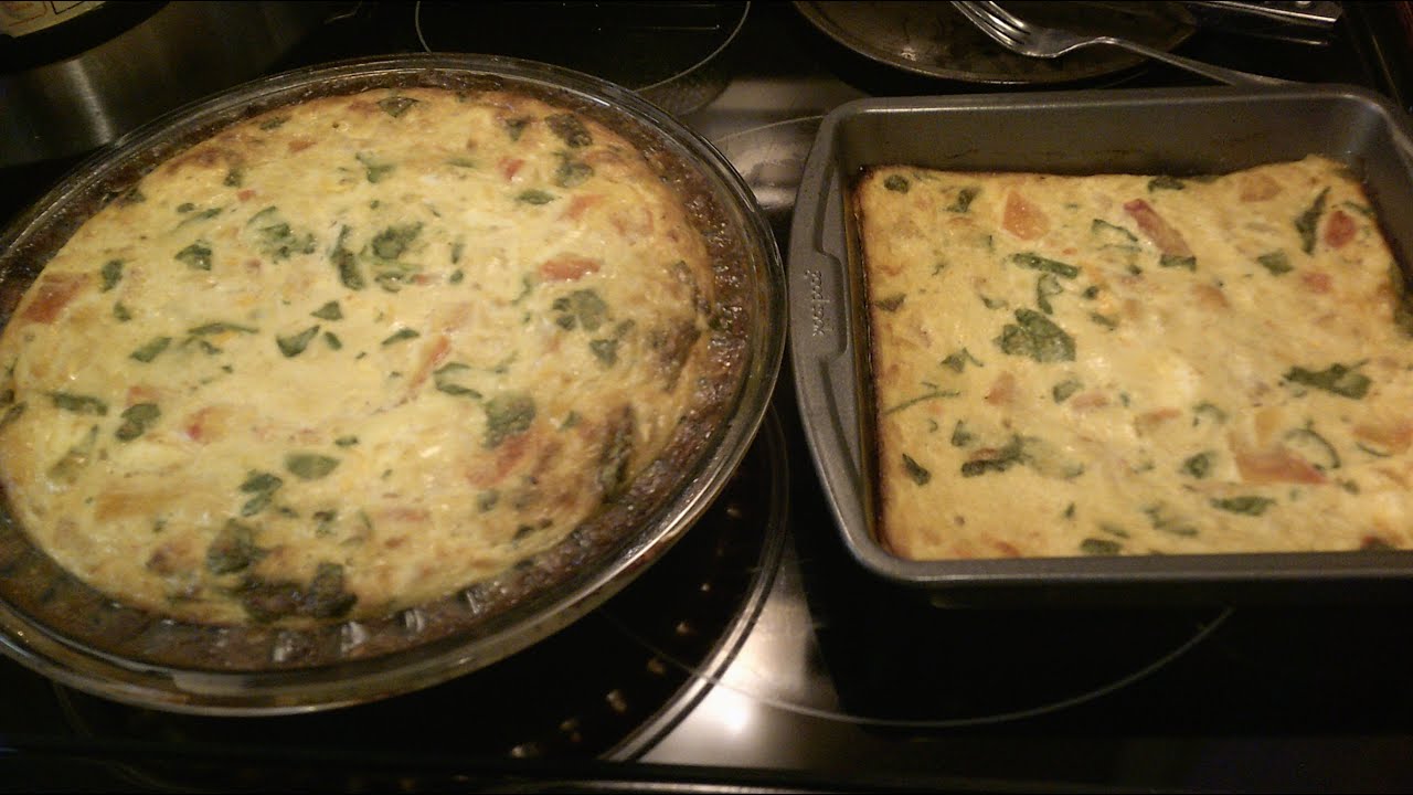 Crab & Shrimp Quiche (Traditional) YouTube