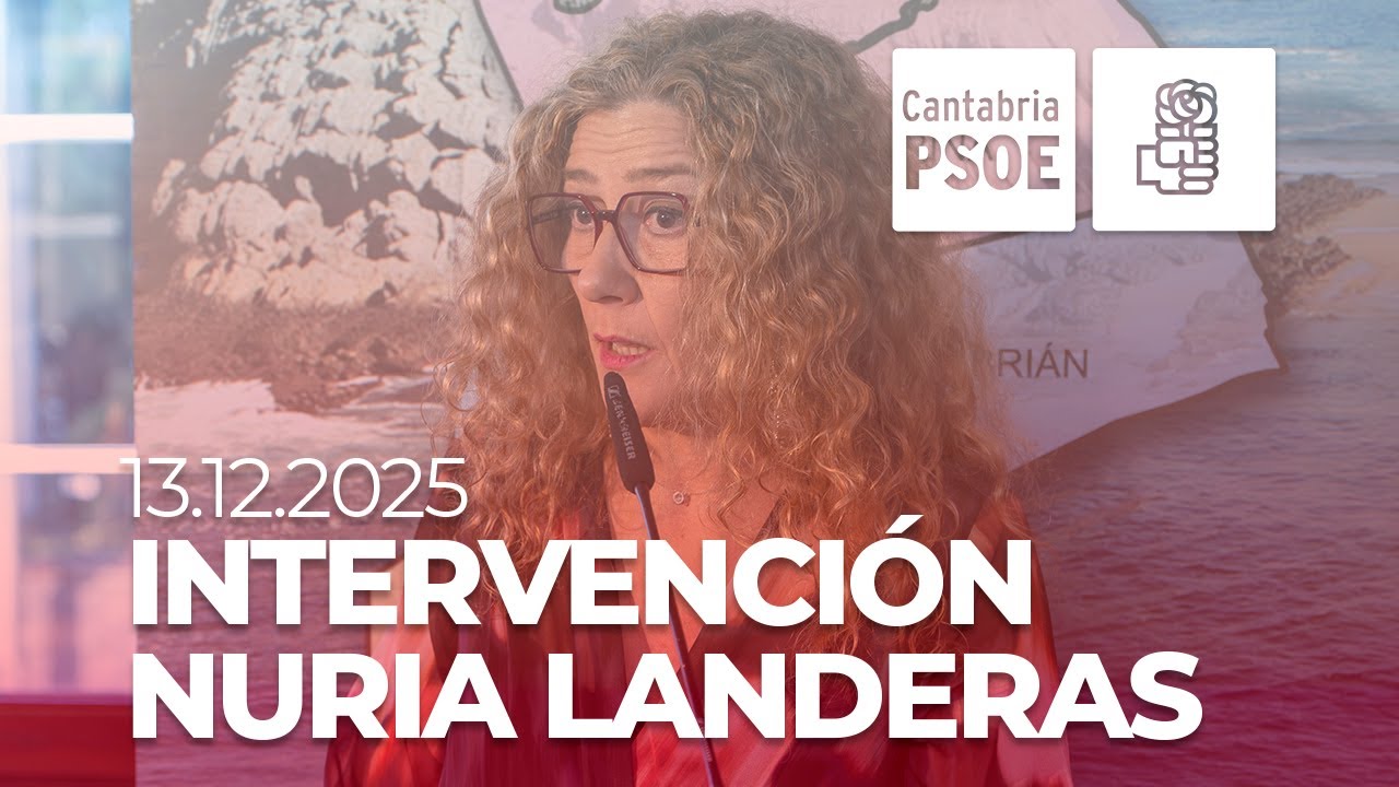 INTERVENCIÓN NURIA LANDERAS EN LA COMIDA NAVIDEÑA DE SANTA CRUZ DE BEZANA 13.12.2025