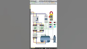 đảo chiều động cơ gián tiếp Automation Studio 9   #automation #simulationsoftware