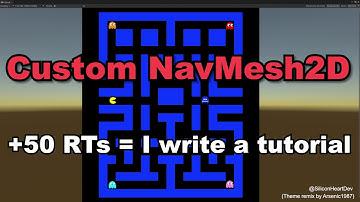 Testing my 2D NavMesh in Unity