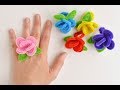 How to Make Pipe Cleaner Flower Rings