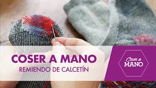 Coser a mano: Cómo remendar un calcetín