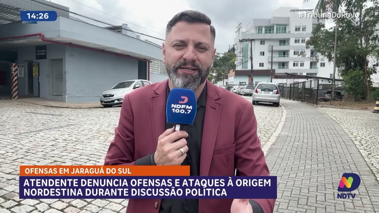 Discussão política em Jaraguá do Sul termina em denúncia por injúria