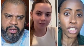 картинка: W🤍 Люди покидают MAGA, их призвали B🖤 Pe0ple помочь им начать новую жизнь, но они получили ПРЕДУП...