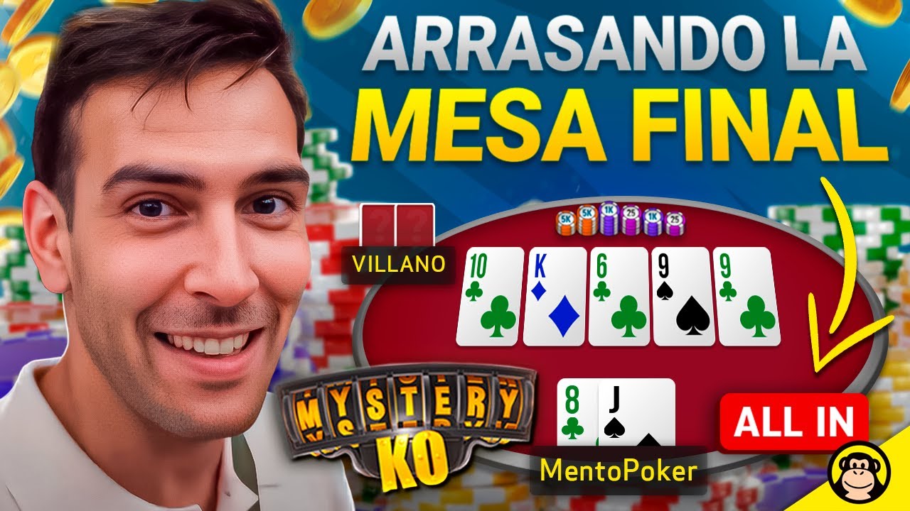 DESTROZO MESA FINAL MISTERY KO 250€ entrada en WINAMAX