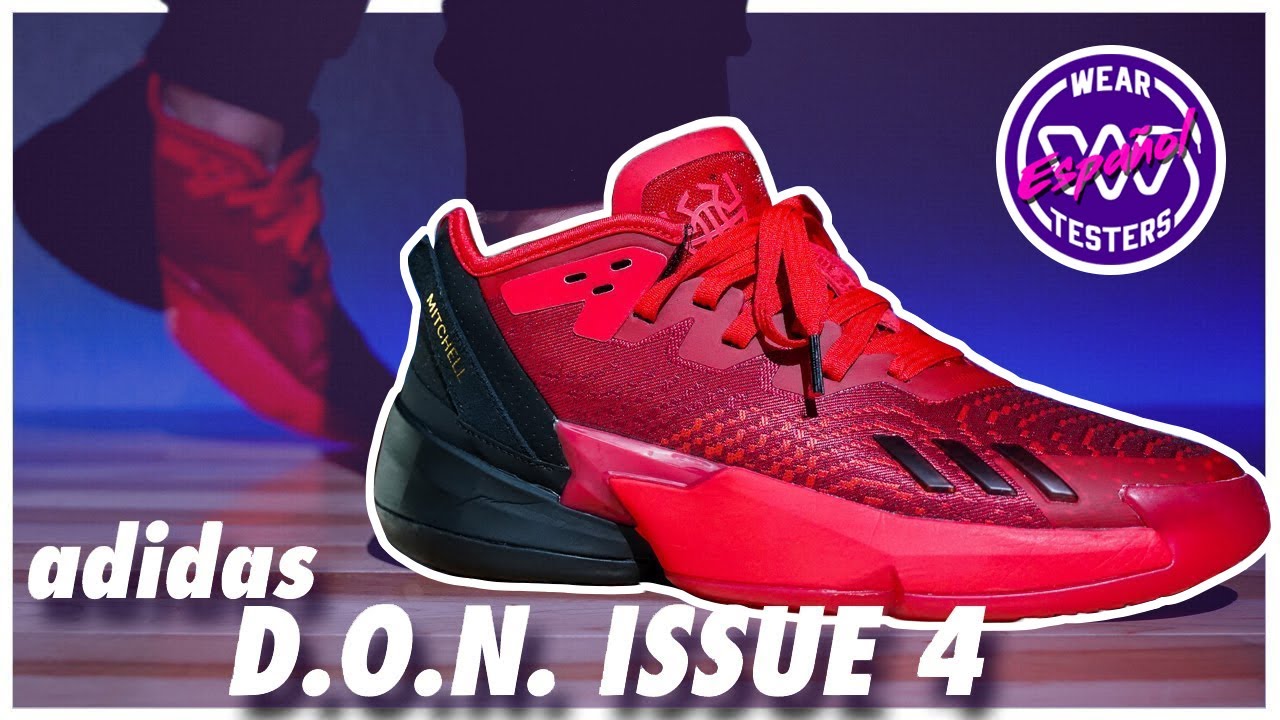 Las NUEVAS Zapatillas de DONOVAN MITCHELL: Adidas DON Issue 4 [Review ...