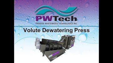 PWTech Volute Dewatering Press and Volute Thickener