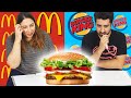 Mc Donalds vs Burger King - Hamburguer Challenge (Qual é o lanche?)
