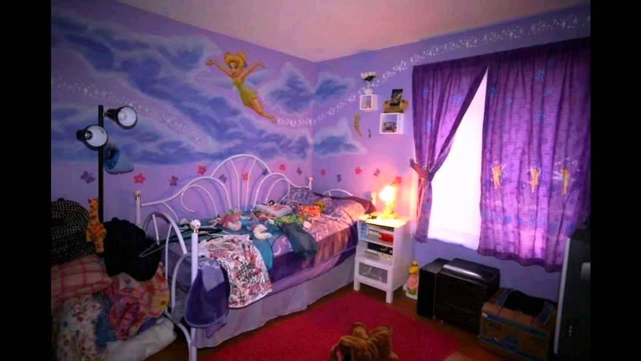 Cute Tinkerbell bedroom  decorating  ideas  YouTube 