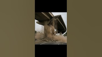 Massive Highway Bridge Collapse Caught on Camera