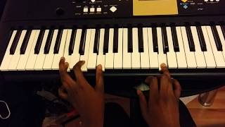 Video thumbnail of "MerDer theme song piano tutorial"