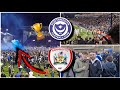 The moment portsmouth got promoted back to the championship barnsley vs pompy vlog