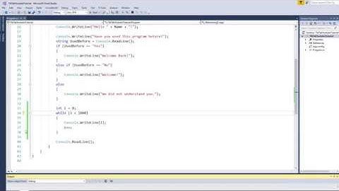 While Loop and Break in C# - Tutorial - C# Basics (Part 4)