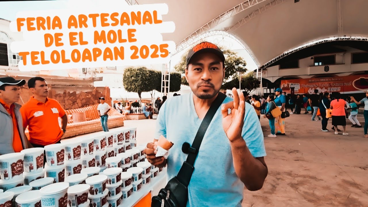 LA GRAN FERIA!!  artesanal de el mole TELOLOAPAN  2025!  una experiencia INCREIBLE! 😍