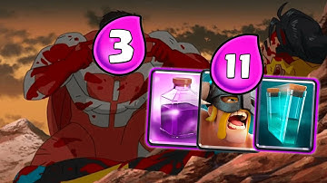 Clash Royale Stop This Combo (EBarbs + Rage + Clone) with 3 elixir