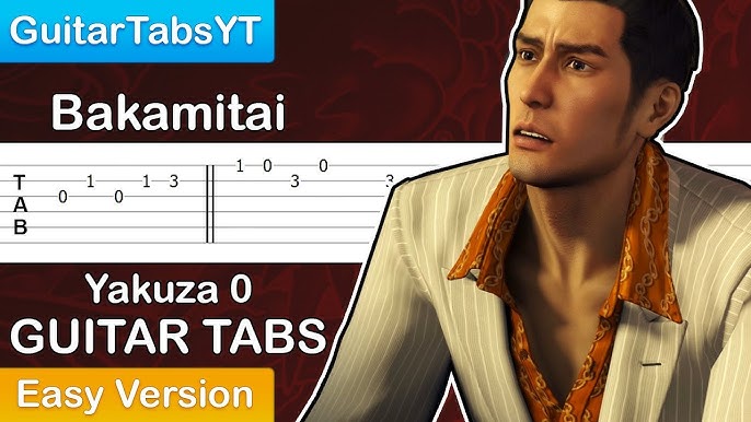 Baka Mitai - Yakuza 0【Kalimba Tutorial】【Tabs】 