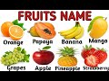 Fruits Name with Facts and Pictures | Fruits Name Vocabulary | FRUITS NAME | फलों के नाम #fruitsfact