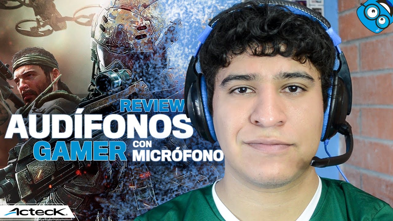 Review Audífonos Gamer con Micrófono AG-900 Acteck