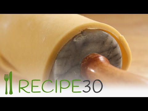 How to make sweet pastry crust recipe by www.recipe30.com