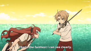 Rudeus vs Eris with Demon eye of Foresight | Mushoku Tensei Episode 12 Season 1 Part 2