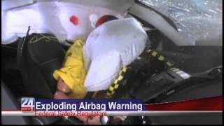 Exploding Airbag Warning