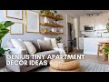 Genius Tiny Apartment Decor Ideas That Instantly Add Style, Function & Space
