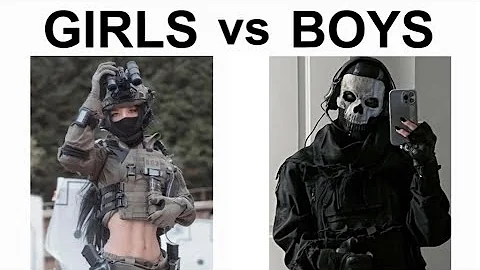 BOYS VS GIRLS MEMES COD WW2