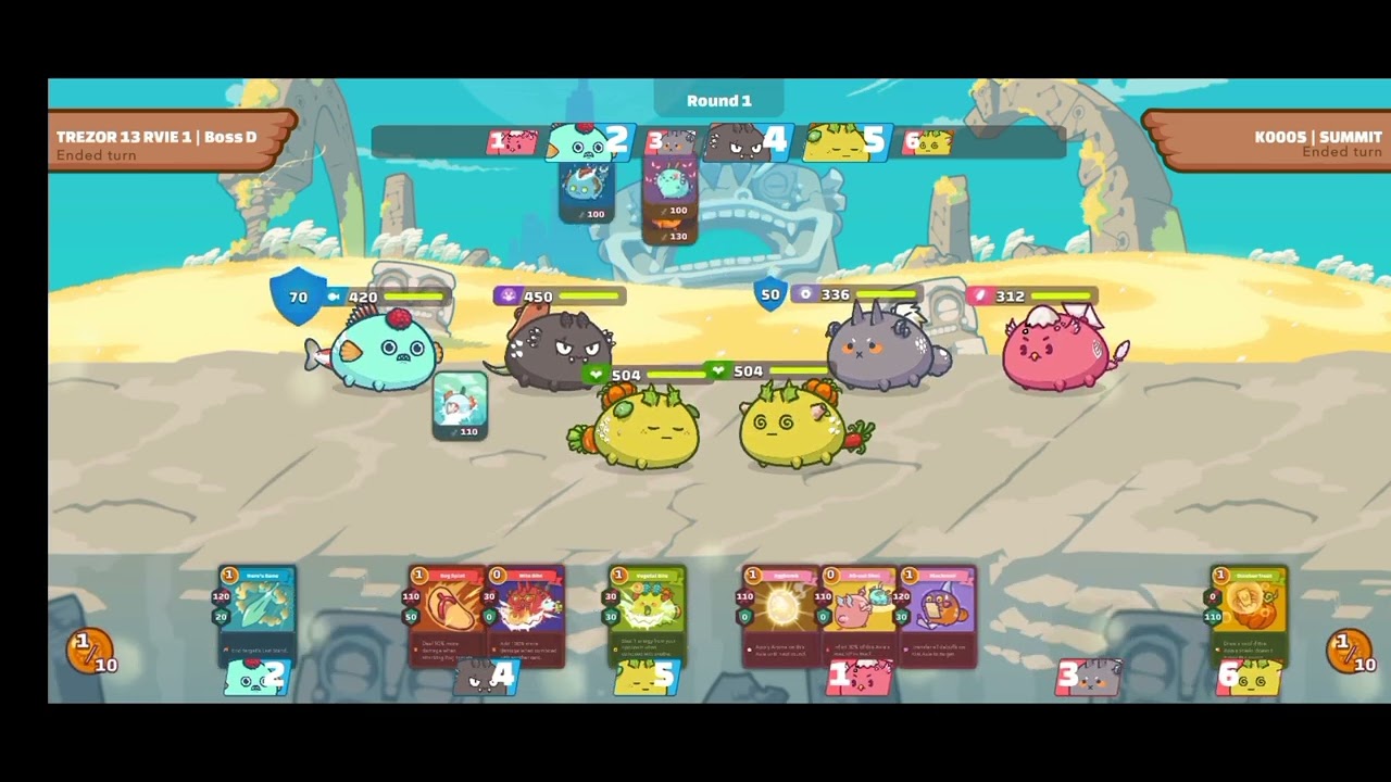 R.A.P Team Skills and strategy game Axie infinity game