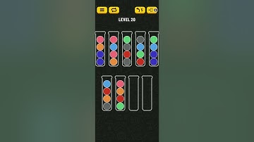 Ball Sort Puzzle Level 20