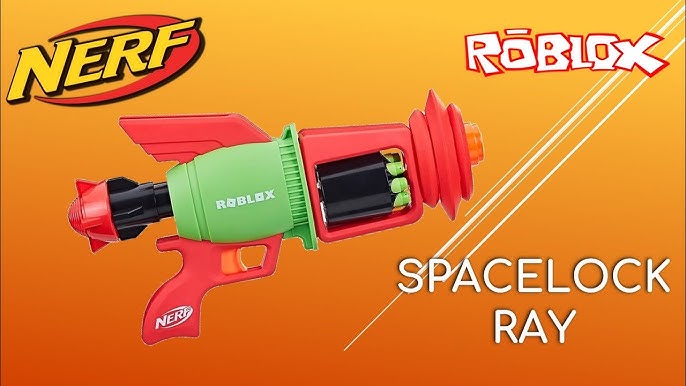 NERF Roblox SPACELOCK RAY - Full Review - Firing Demo and FPS Test